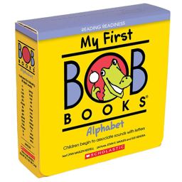 My First Bob Books - Alphabet Box Set : Phonics, Letter Sounds, Ages 3 and up, Pre-K (Reading Readiness)  9780545019217 Front Cover