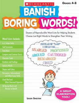 Banish Boring Words!  9780545083034 Front Cover