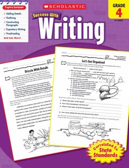 Scholastic Success with Writing  9780545200769 Front Cover