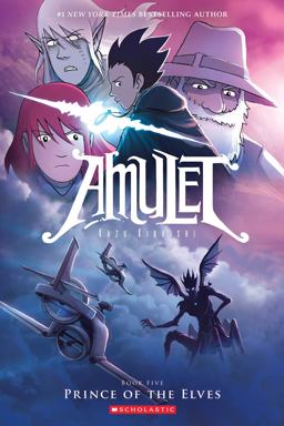 Prince of the Elves: a Graphic Novel (Amulet #5)  9780545208895 Front Cover