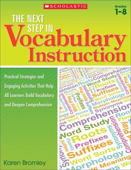 Next Step in Vocabulary Instruction  9780545321143 Front Cover