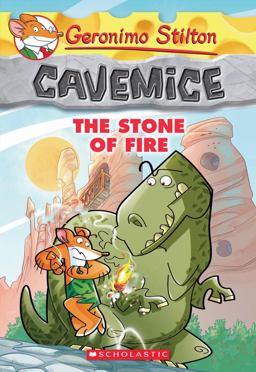 Stone of Fire (Geronimo Stilton Cavemice #1)  9780545447744 Front Cover