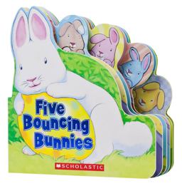 Five Bouncing Bunnies  9780545458252 Front Cover