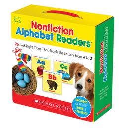 Nonfiction Alphabet Readers Parent Pack  9780545651134 Front Cover