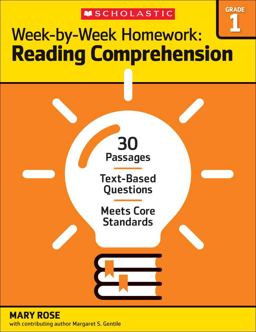 Week-By-Week Homework: Reading Comprehension Grade 1 Week-By-Week Homework: Reading Comprehension Grade 1