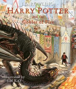 Harry Potter and the Goblet of Fire: the Illustrated Edition  9780545791427 Front Cover