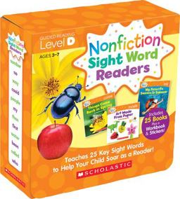 Nonfiction Sight Word Readers Parent Pack Level D