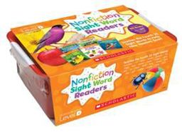 Nonfiction Sight Word Readers Classroom Tub Level D