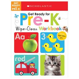 Get Ready for Pre-K Wipe-Clean Workbook: Scholastic Early Learners (Wipe-Clean)  9780545903479 Front Cover