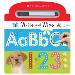 Write and Wipe ABC 123: Scholastic Early Learners (Write and Wipe)  9780545906401 Front Cover