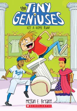 Hit a Home Run! (Tiny Geniuses #3)  9780545909631 Front Cover