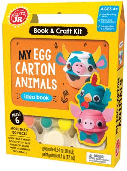 My Egg Carton Animals  9780545932448 Front Cover
