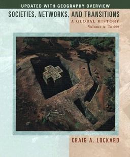Societies, Networks, and Transitions A Global History  9780547047850 Front Cover