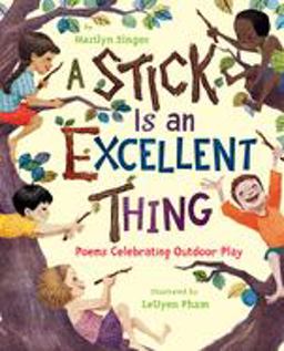 Stick Is an Excellent Thing Poems Celebrating Outdoor Play  9780547124933 Front Cover