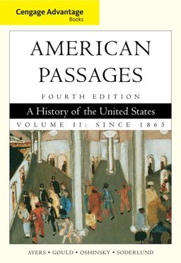 American Passages A History in the United States - Since 1865 4th 9780547166285 Front Cover