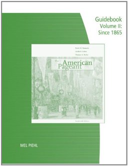 Print A5 Guidebook for Kennedy/Cohen/Bailey's the American Pageant, Volume 2, 14th