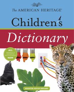 American Heritage Children's Dictionary  9780547212555 Front Cover