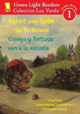 Conejo y tortuga van a la Escuela