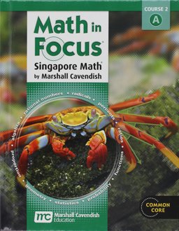 Math in Focus: Singapore Math Volume A Grade 7 1st 9780547560076 Front Cover
