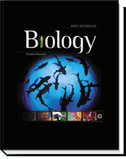Holt Mcdougal Biology Student Edition 2012  9780547586663 Front Cover
