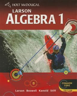 Algebra 1 2012  9780547647135 Front Cover