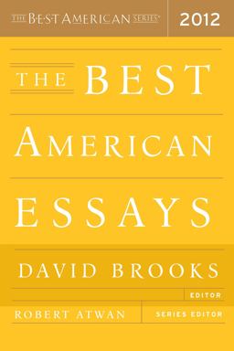 The Best American Essays 2012