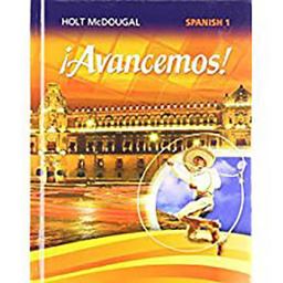 ï¿½Avancemos! Student Edition Level 1 2013  9780547871912 Front Cover