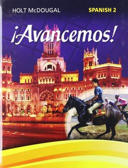 Avancemos Student Edition Level 2 2013 1st 9780547871936 Front Cover