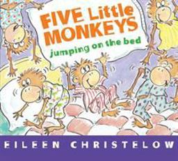 Five Little Monkeys Jumping on the Bed  9780547896915 Front Cover