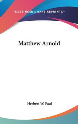 Matthew Arnold Matthew Arnold