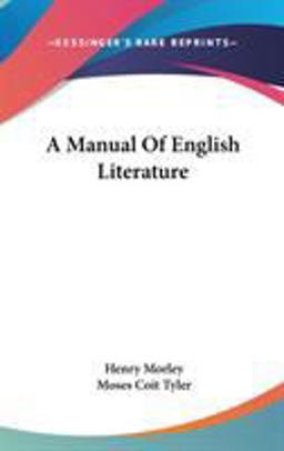 A Manual of English Literature