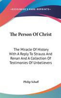 The Person of Christ The Person of Christ