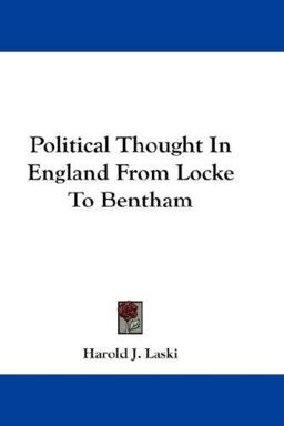 Political Thought in England from Locke to Bentham