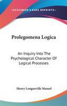 Prolegomena Logic