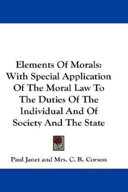 Elements of Morals