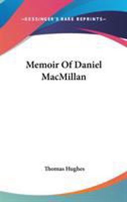 Memoir of Daniel MacMillan