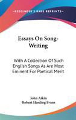 Essays on Song-Writing
