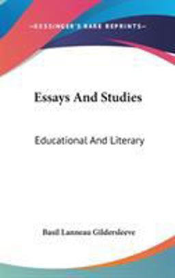 Essays and Studies