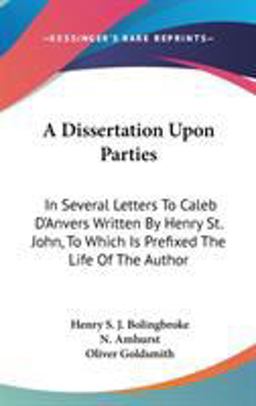 A Dissertation upon Parties