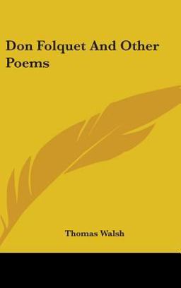 Don Folquet and Other Poems
