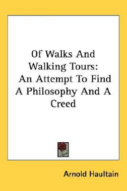 Of Walks and Walking Tours