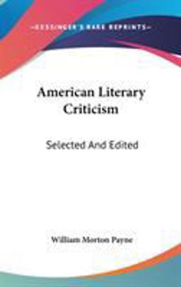 American Literary Criticism American Literary Criticism
