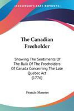 The Canadian Freeholder