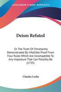 Deism Refuted Deism Refuted