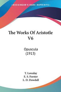 The Works of Aristotle V6