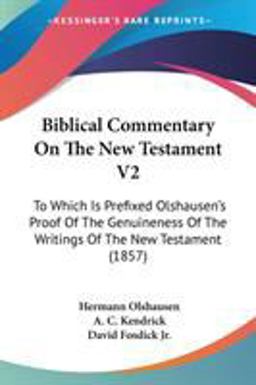 Biblical Commentary on the New Testament V2