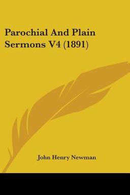 Parochial and Plain Sermons V4