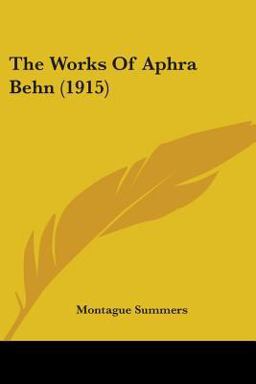 The Works of Aphra Behn