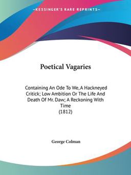 Poetical Vagaries