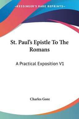 St Paul's Epistle to the Romans St Paul's Epistle to the Romans